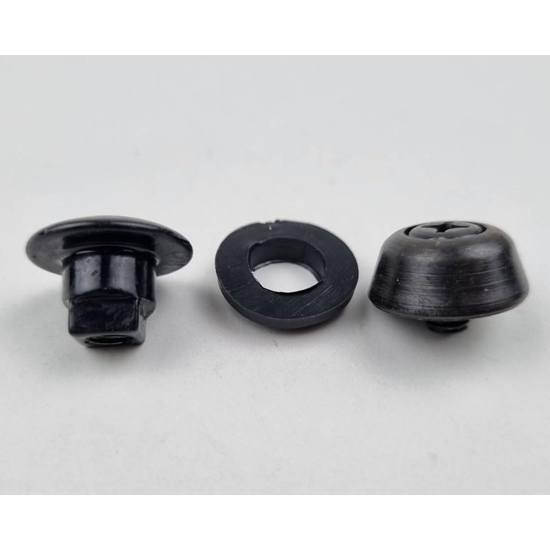 Replacement Rear Window Latch Bolt Nut Screw Black Cab Glass