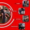 Weight Lifting Straps Neoprene Padded Bodybuilding Strength Training Wrist Straps