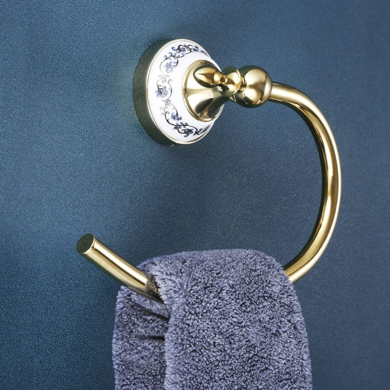 Towel Ring, Towel Rack, Antique Towel Hanger, Stainless Steel, Toilet,