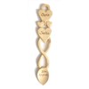 Two Hearts in One Love Spoon (Light Coloured) - Free