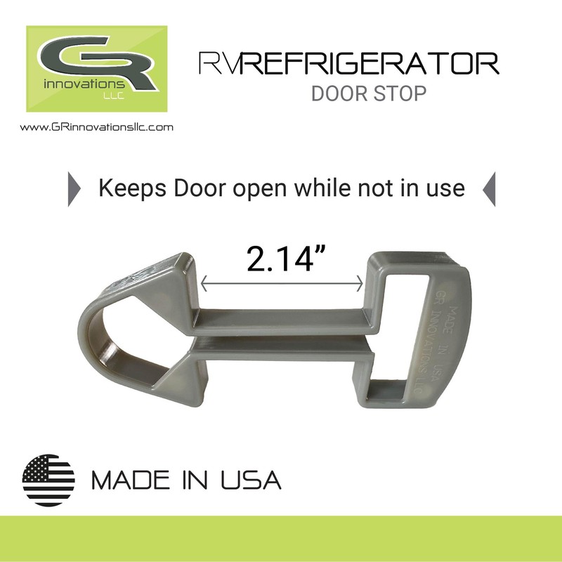 RV Refriderator Door Stop | Trailer refrdgerator Door Prop