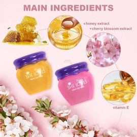 Honey Lip Mask, Day and Night Repair, Hydrating Lipstick Raincoat, Sleeping Lip Mask (Honey for Day Use)