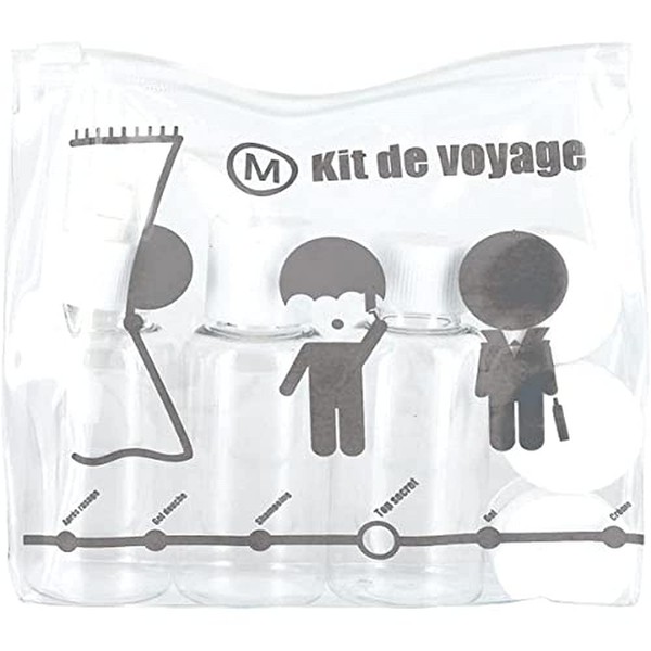 151300125 Set of 3 Bottles and 3 Tubs for Aeroplane