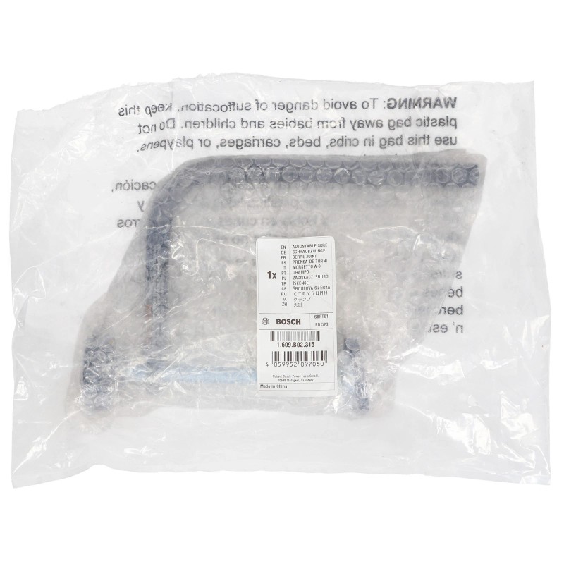 Bosch 1609B02315 Adjustable Screw Clamp for Slide Miter Saws (2-Pack)