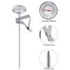 Milk Thermometer, Milk Frothing Temperature Gauge with Stainless Steel Tip