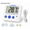 Fridge Freezer Thermometer Max/Min Memory GXSTWU High & Low Temperature