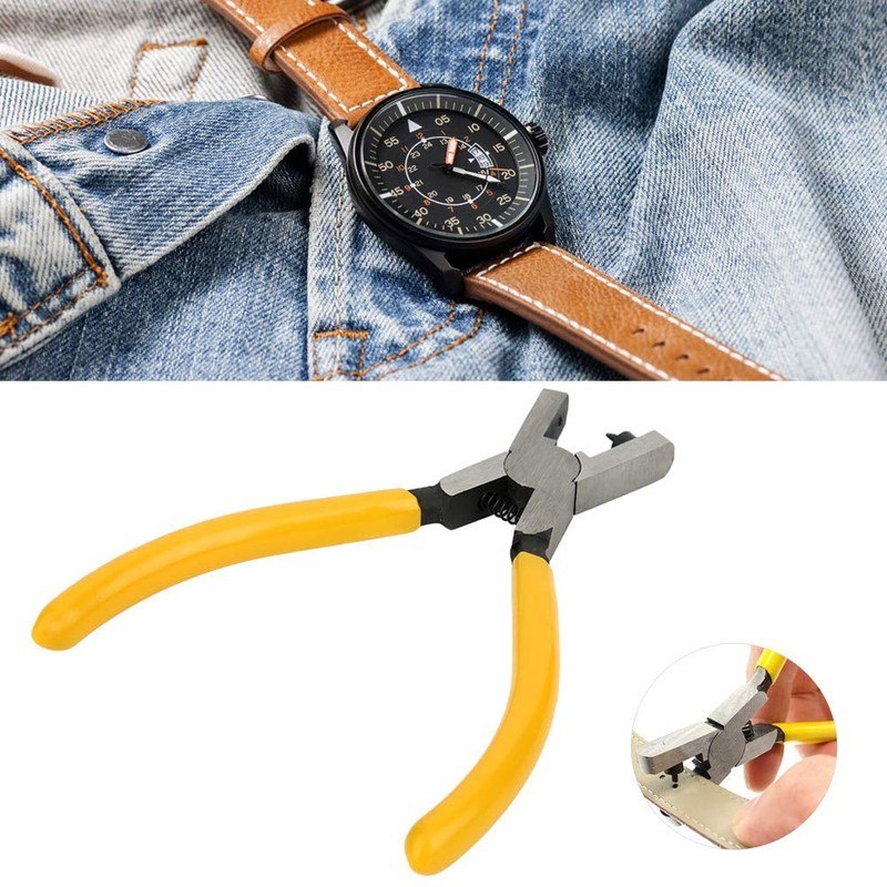 Leather Hole Punch Set Watch Hole Punch Plier Watch Wrist