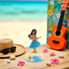 Solar Powered Dancing Hula Girl Figure, Car Dashboard Decoration, Desktop