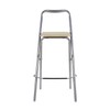 Taylor & Brown Folding Bar Stool Chair Wooden Effect Breakfast