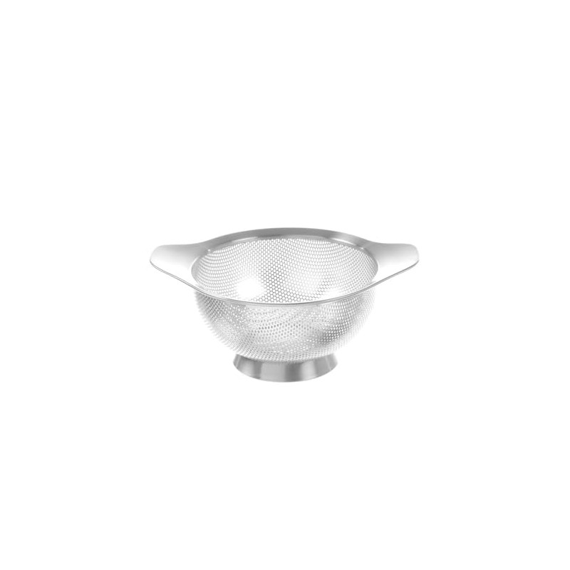 HENDI Vegetable Strainer, Perforated, with Base and 2 Handles, Colander,