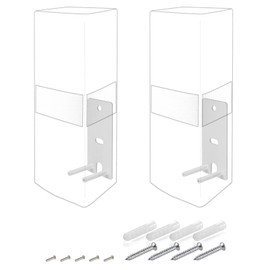 Dinghose - Soportes de pared compatibles con altavoces Bose Surround 700, OmniJewel Lifestyle 650 sistema de entretenimiento en el hogar (blanco)