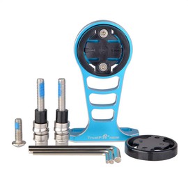 TrustFire HE06 Road Bike Computer Mount Computer Stand Stopwatch Metal Frame Bicycle Light Mount Widely Compatible with Garmin Edge Bryton GPS Series Sony HDRS50/AS200V