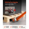 Large 56-Inch Carbon Steel Handle Lever Dolly 6600 Lbs Weight