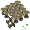 Mini Cabinet Knobs,16 Pcs Single Hole Drawer Pull Handle, 1/2