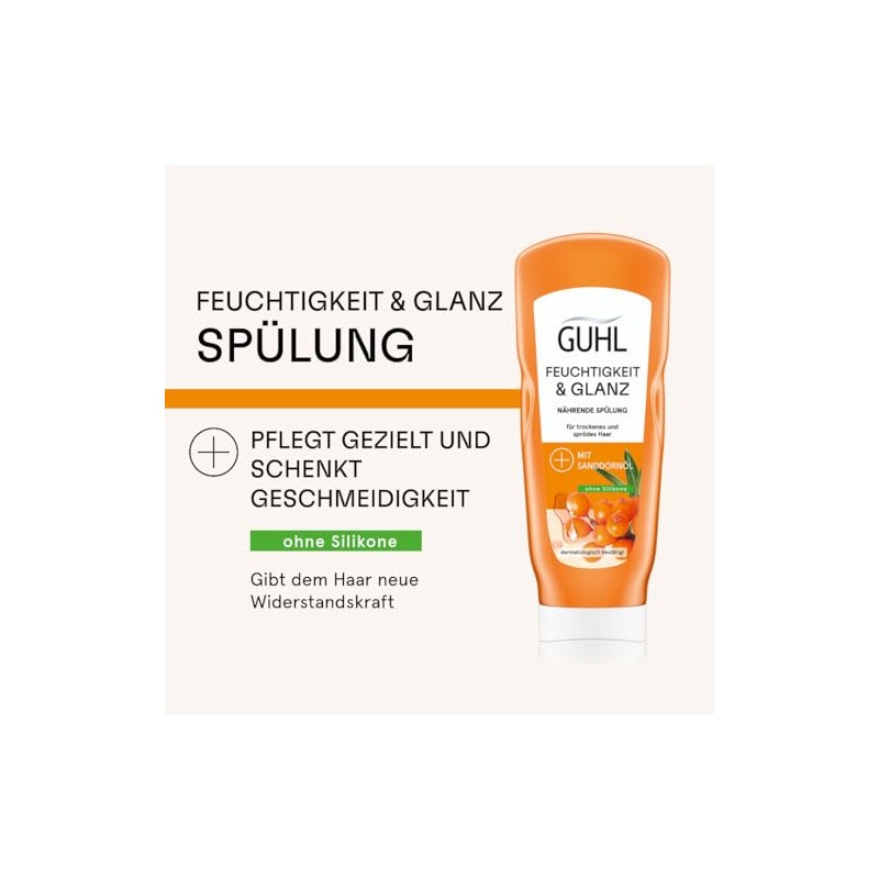 Guhl Moisturising Conditioner – Volume: 200 ml – Hair Type: