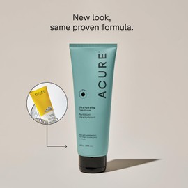 Acure Ultra Hydrating Conditioner – Deep Moisture & Nourishing Formula for Dry, Dehydrated Hair, Restores Softness & Shine, 8 Fl Oz