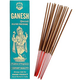 Ganesh Special Fluxo Incense - 5 Packs, 25 Grams per Pack