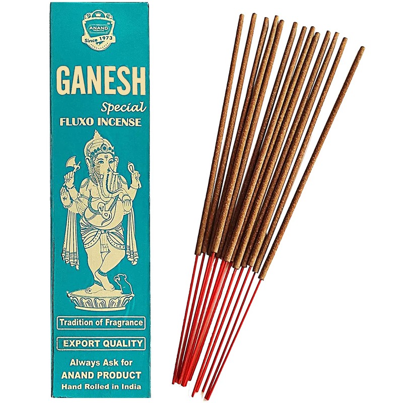 Ganesh Special Fluxo Incense - 5 Packs, 25 Grams per