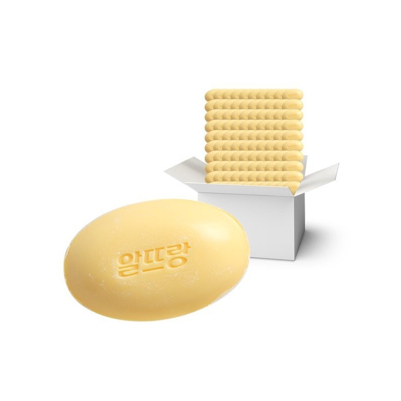 Altteurang Face Soap Yellow 1 Box (130g x 80 pieces)