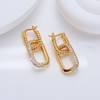 ARVALILS 14K Gold Convertible Link Huggie Earrings for Women |