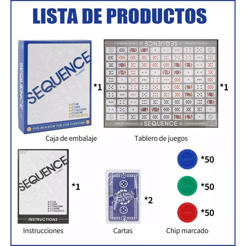 XS Sequence Clásica Español