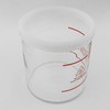 Elitzia Accessories Transparent Glass Steamer Jar Spare Parts of Facial