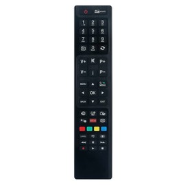 AULCMEET RC4848 Replacement Remote Control Compatible with Sharp Bush Hitachi 4K OLED TV LED40287 LED24265DVDCNTDW LED40127FHDCNT DLED48265FHDCNTD DLED49287FHD ELED55240FHDCN ELED55240FHDCNTD