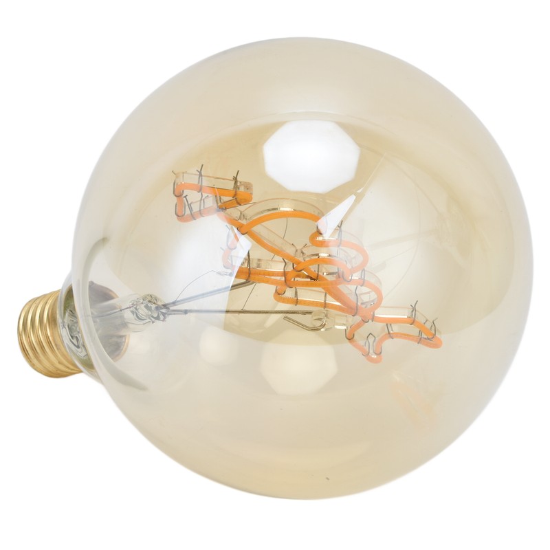 Edison Led Light Bulbs 4W 2200K Warm Light Transparent Energy