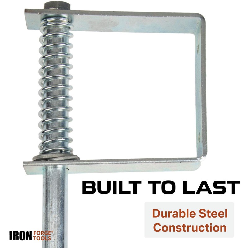 Iron Forge Tools 4 Inch Hard Rubber Swivel Mount Gate