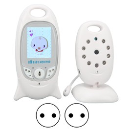 Video Baby Monitor with Camera Wireless WIFI Two Way Talk Night Vision 2 Inch LCD Screen Temperature Monitor