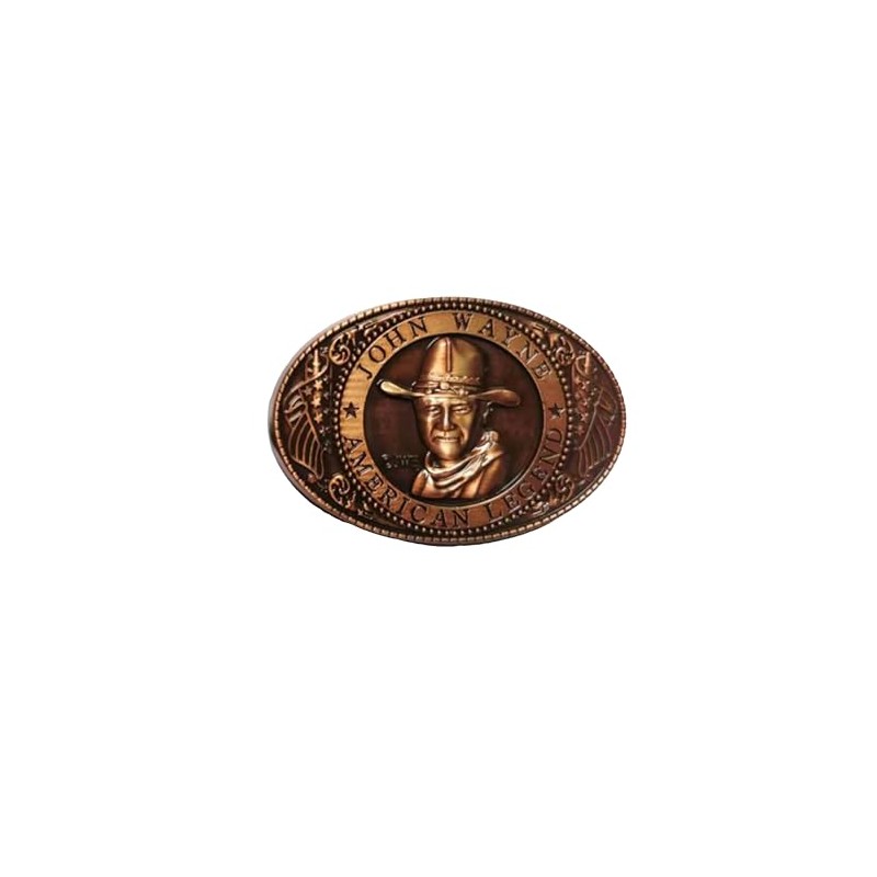 Mid-South Products John Wayne Copper Belt Buckle Magnet