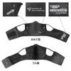 LayLax, Easy Breath Face Guard, S-M, BATTLE STYLE, Airsoft, Black