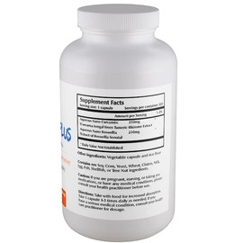 One Planet Nutrition Nano Curcumin Plus 500 mg Veggie Capsules (120 Servings), Nano Curcumin with Boswellia for High Absorption, Supports Joint & Immune Health, Non-GMO, Vegan, Gluten-Free