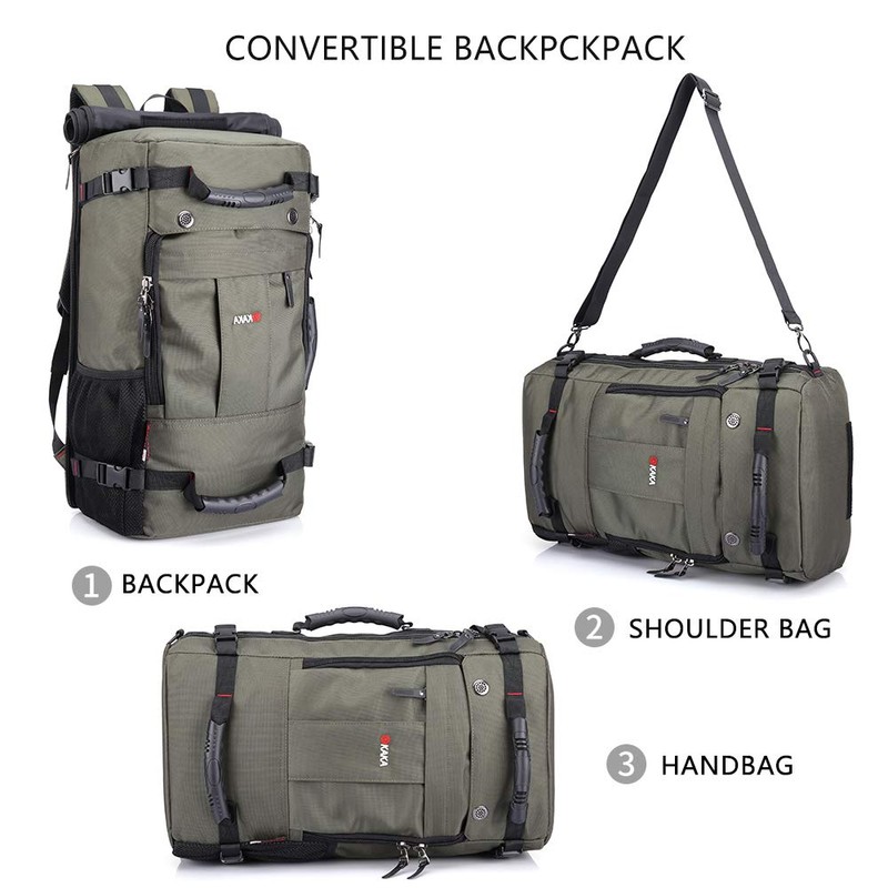 KAKA Travel Backpack,Carry-On Bag Water Resistant Flight Approved Weekender duffle