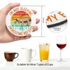Sloth Coasters Set of 2, Office Desk Drink Coasters for