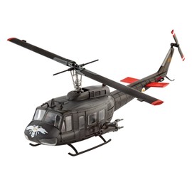 German Rebel 1/100 Bell UH-1H Gunship Plastic Model