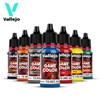 Vallejo New Game Color Series Acrylic Paints 17ml for Brush Painting (051 - 100) / 바예호 아크릴 도료 뉴 게임컬러 시리즈 17ml 붓도색용 (051 - 100)