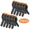Abrazaderas de resorte de 4 pulgadas de 10 piezas, abrazaderas