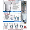 Funnel siphon Airfit Plus DN 50/110/125 - KS white