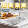 12.5 Inch Baking Sheet Pan with Cooling Rack Set, Joyfair