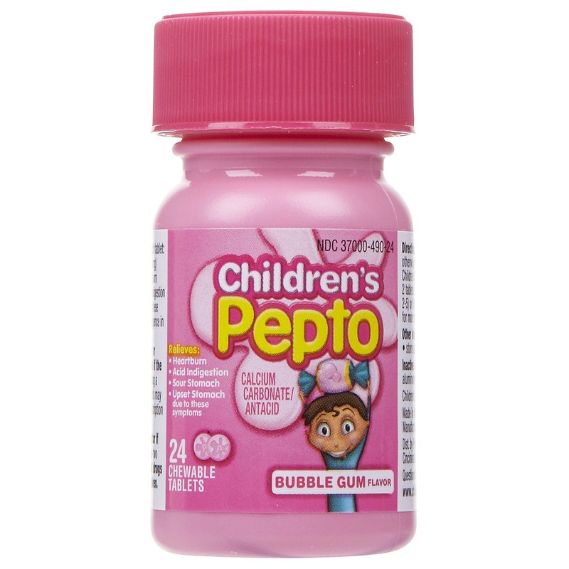 Children's Pepto Chewable Tablets - 24 CT