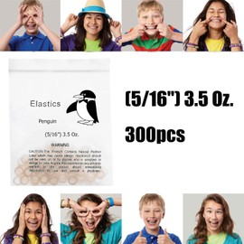 Orthodontic Elastic Rubber Bands,3 Packs Orthodontic Elastic Bands,Dental Rubber Traction Bands,Orthodontic Elastics Bands,Dental Rubber Bands,Braces Bands,braces teeth (Penguin)