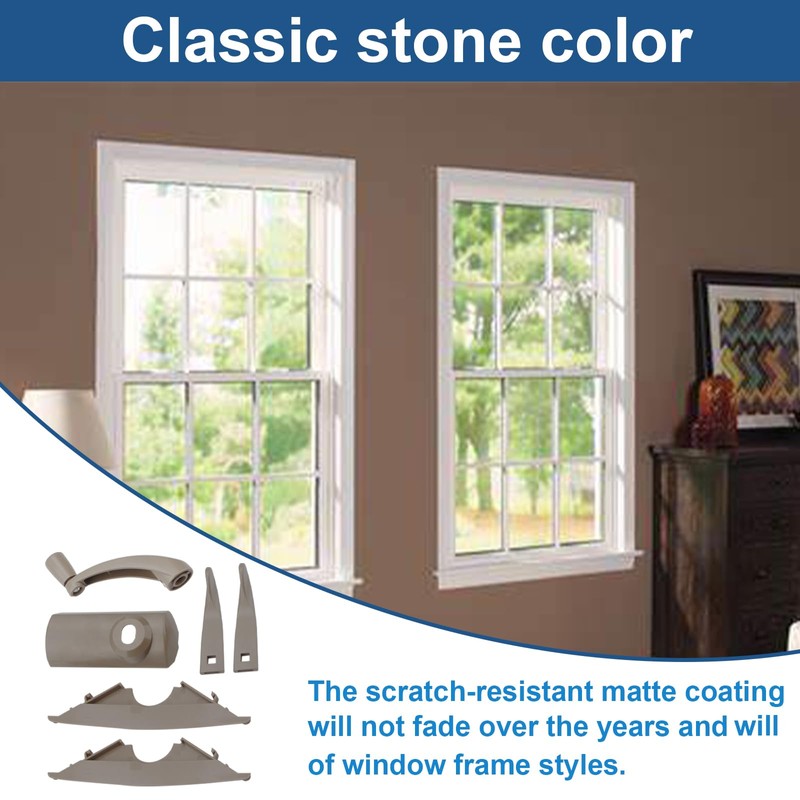 VIDABTE Hardware Packs for Andersen Perma-Shield Casement Windows, Classic E-Z