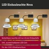 Paulmann Einbaul. LED Nova 3x 6.5 W ww ws ru