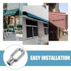 BESPORTBLE Awning Worm Gear Awnings Hardware Lift Crank Hook 1pc