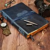 LUXEORIA Heart Journal for Women and Men, Handcrafted Leather Journal