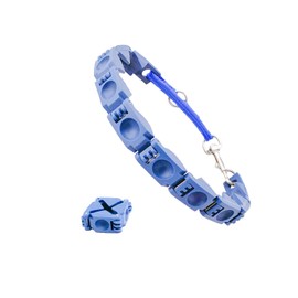 1TO3GO【Upgrade】 Adjustable Dog Training Collar with 4 Extra Links for Medium, Large and X-Large Dogs (Welded-Ring)