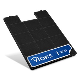 VIOKS Aktivkohlefilter Ersatzkohlefilter Filter Ersatz für Amica KF 17131 KF 17133 Kohlefilter Carbonfilter Ersatzfilter für Dunstabzugshaube Dunstabzugshaubenzubehör