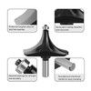 Roundover Router Bit 1/2in Shank 1/2x3‑1/2 Tungsten Carbide Round Over