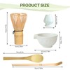 5Pcs Matcha Whisk Set, Bamboo Matcha Tea Whisk and Bowl